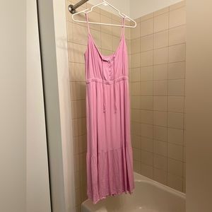 Abercrombie pink sun dress